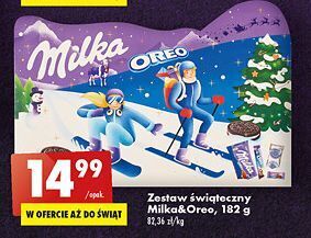 Biedronka Zestaw słodyczy milka oreo oferta