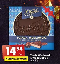 Biedronka Torcik waflowy e. wedel wedlowski oferta