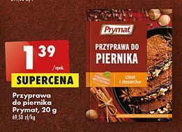 Biedronka Przyprawa do piernika prymat oferta