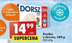 Biedronka Dorsz filet kostka abramczyk oferta