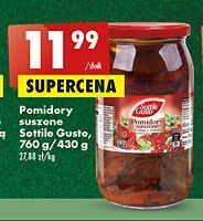 Biedronka Pomidory suszone sottile gusto oferta