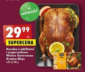Biedronka Kaczka z jabłkami i majerankiem kraina mięs oferta