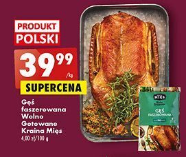 Biedronka Gęś faszerowana kraina mięs oferta