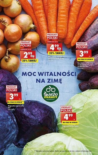 Biedronka Cebula żółta oferta