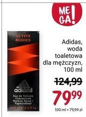 Rossmann Woda toaletowa adidas men active bodies oferta