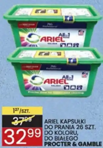 Wafelek Procter&Gamble Ariel kapsułki do prania 26szt. do koloru, do białego oferta