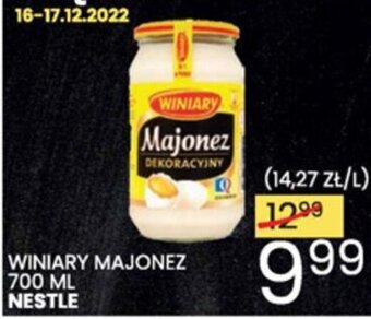 Wafelek Nestle Winiary majonez 700ml oferta