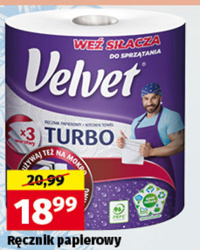 Społem Velvet turbo ręcznik papierowy oferta