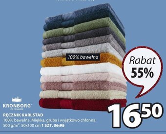 JYSK Ręcznik kronborg oferta