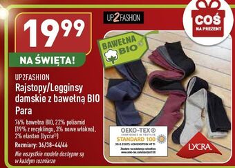 ALDI Legginsy damskie 36/38-44/46 up2fashion oferta