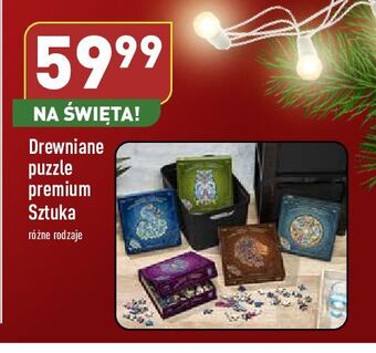 ALDI Puzzle drewniane oferta