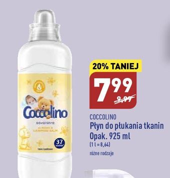 ALDI Płyn do płukania sensitive coccolino oferta