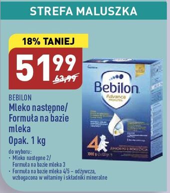 ALDI Mleko 5 bebilon advance pronutra oferta