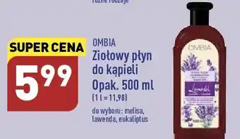 ALDI Płyn do kąpieli lawenda ombia oferta