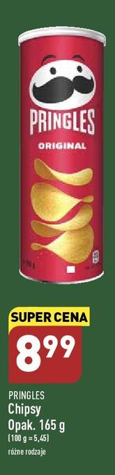 ALDI Chipsy original pringles oferta
