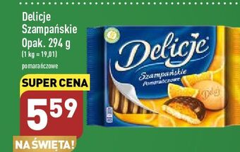 ALDI Ciastka z galaretką pomarańczową delicje szampańskie oferta