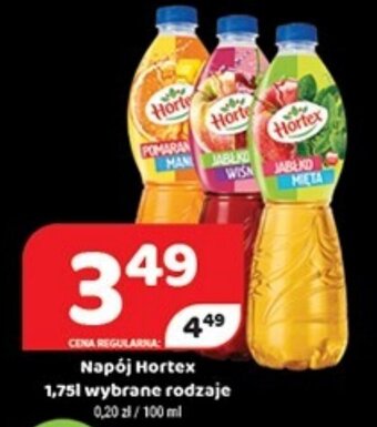 Delfin Hortex Napój 1,75l wybrane rodzaje oferta