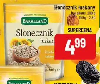 Polomarket Bakalland Słonecznik łuskany 200g oferta