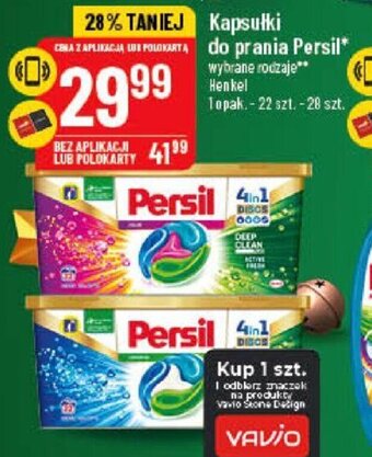 Polomarket Henkel Kapsułki do prania Persil wybrane rodzaje 1opak.-22szt.-28szt. oferta