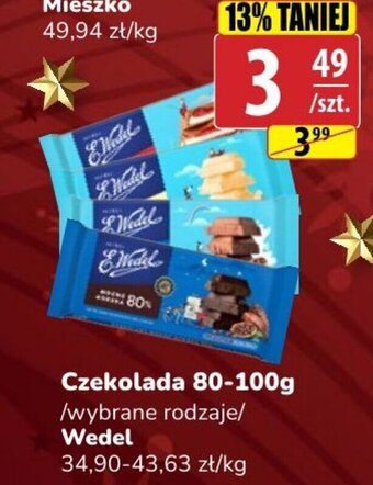 API MARKET Wedel czekolada 80-100g oferta