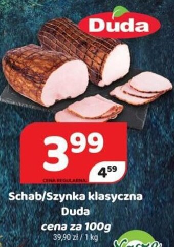 Delfin Duda Schab/Szynka klasyczna 100g oferta