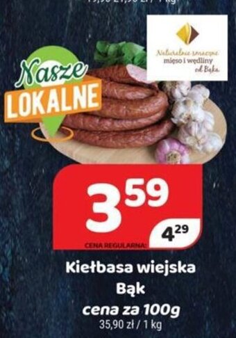 Delfin Bąk Kiełbasa wiejska 100g oferta