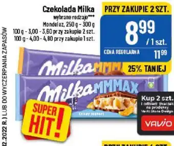 Polomarket Mondelez Czekolada Milka 250g - 300g oferta