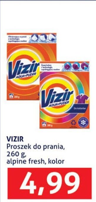 Blue Stop Vizir Proszek do prania 260g, alpine fresh, kolor oferta