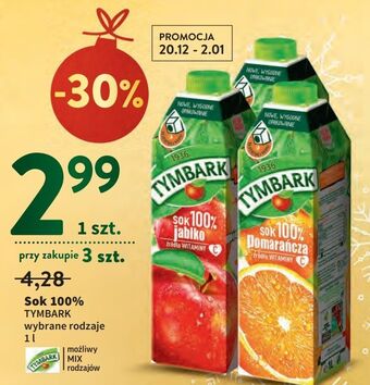Intermarche Sok pomarańczowy tymbark 1936 oferta