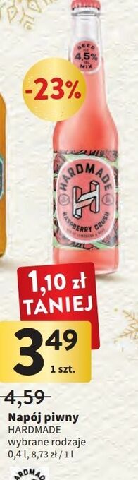 Intermarche Piwo hardmade raspberry crush oferta