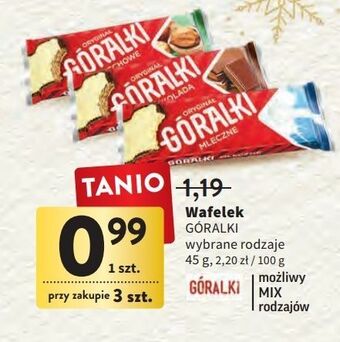Intermarche Wafelek mleczny góralki oferta