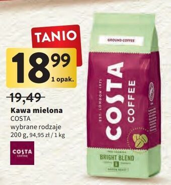 Intermarche Kawa costa coffee the bright blend oferta
