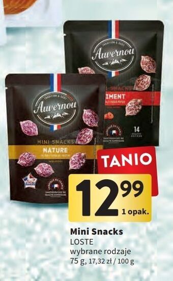 Intermarche Mini snack naturalny auvernou oferta
