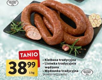 Intermarche Kiełbasa tradycyjna skarby wędzarni oferta