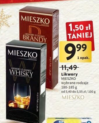 Intermarche Likwory o smaku brandy mieszko oferta