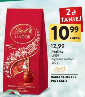Intermarche Bombonierka milk lindt lindor oferta