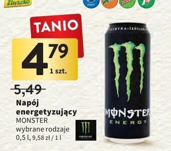 Intermarche Napój energetyczny monster energy classic oferta