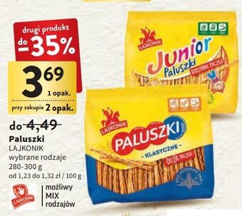 Intermarche Paluszki lajkonik junior oferta