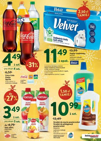 Intermarche Napój coca-cola oferta
