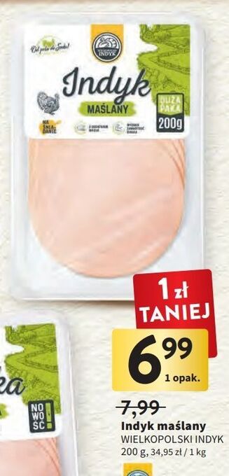 Intermarche Indyk maślany wielkopolski oferta