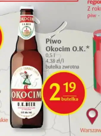 Delikatesy Centrum Piwo Okocim OK 500ml oferta