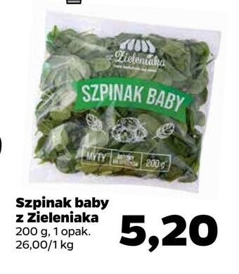 Netto Szpinak baby z zieleniaka oferta