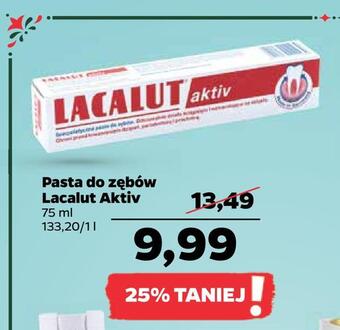 Netto Pasta do zębów lacalut aktiv oferta