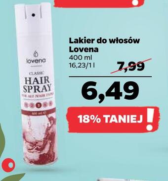 Netto Lakier do włosów lovena oferta