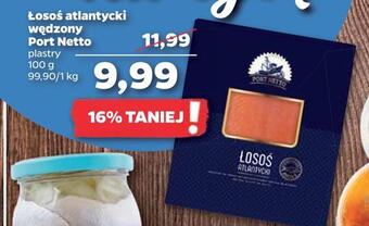 Netto Łosoś atlantycki wędzony port netto oferta