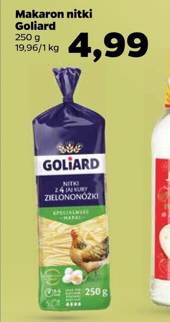 Netto Makaron nitki goliard oferta