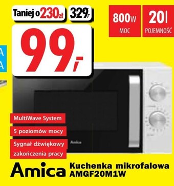Media Expert Kuchenka mikrofalowa amica oferta