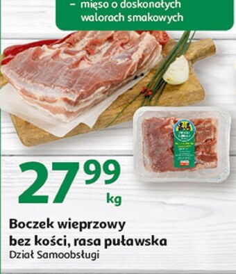Auchan Boczek wieprzowy oferta