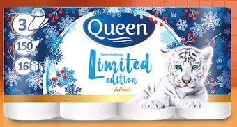 Biedronka Papier toaletowy queen oferta