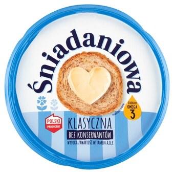 Społem Śniadaniowa margaryna o zmniejszonej zawartości tłuszczu klasyczna 450 g oferta